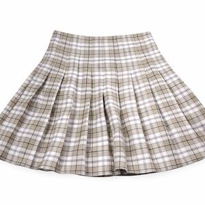 Sexy Little School Girl Plaid Pleated Skirt XS